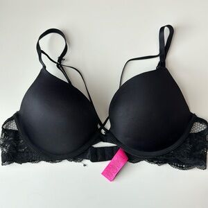 Black Lace PushUp Bra